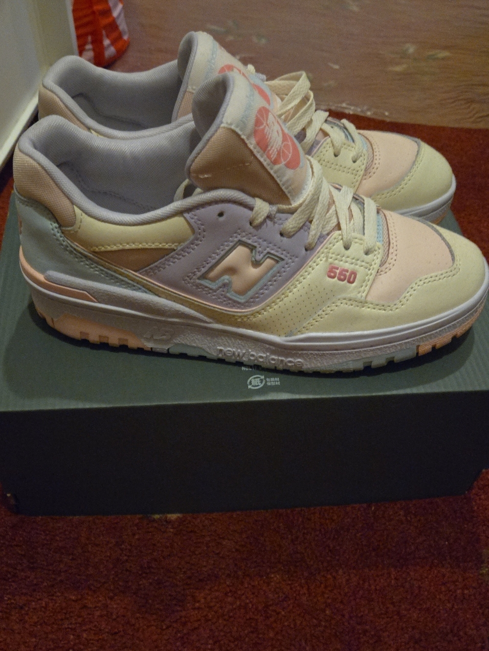 New Balance 550 Women's Pastel Multi Sneaker